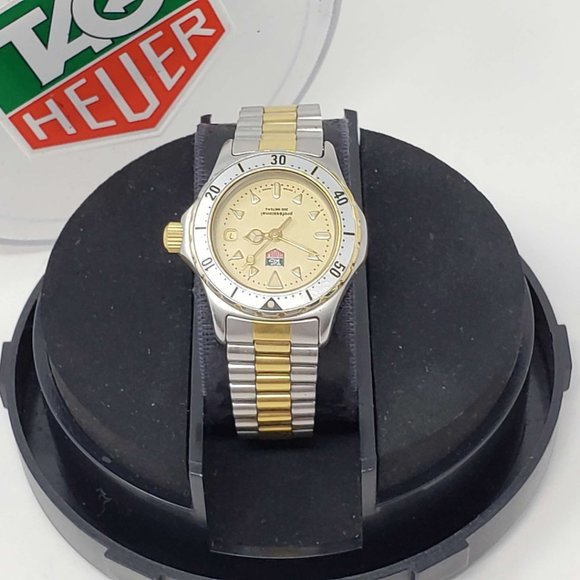 Swiss Accessories - Authentic Tagheur Women Silver Gold Swiss Watch